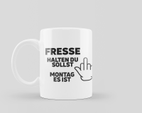 GEARFACT - Tasse "Fresse halten du sollst..." -...