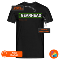 GEARFACT - T-Shirt - Mehrfarbig - [MX] GEARHEAD - #328