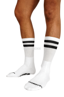 AASSSOXX - Socken I Master Worship I weiß-schwarz