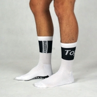 AASSSOXX - Socken I F*ckstar TOP I weiß-schwarz