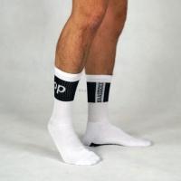 AASSSOXX - Socken I F*ckstar TOP I weiß-schwarz