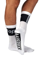 AASSSOXX - Socken I F*ckstar TOP I weiß-schwarz