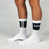 AASSSOXX - Socken I F*ckstar BOTTOM I weiß-schwarz