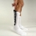 AASSSOXX - Crew Socken I Kinky Eastboy I weiß-schwarz
