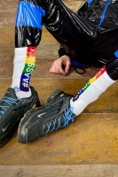 AASSSOXX - Crew Socken I SneakersLove - Pride-Edition I weiß