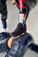 AASSSOXX - Crew Socken I SneakersLove - Pride-Edition I weiß