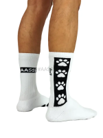 AASSSOXX - Socken I Socks Puppy Paw I weiß-schwarz