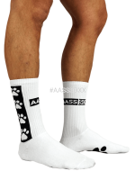 AASSSOXX - Socken I Socks Puppy Paw I weiß-schwarz