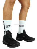 AASSSOXX - Socken I Socks Puppy Paw I weiß-schwarz