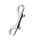 GEARFACT - Doppel-Karabiner (silber)