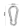 GEARFACT - Karabiner 4cm (silber)