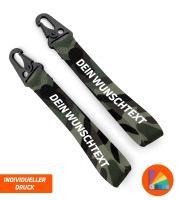 GEARFACT - Schlüsselanhänger - 20cm - camo +...