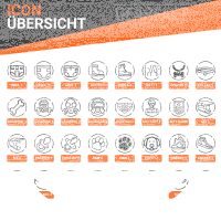 GEARFACT - Hoodie - Custom - Icon + eigener Text #002