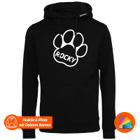 GEARFACT - Hoodie - Custom - Puppy-Pfote & Name -...