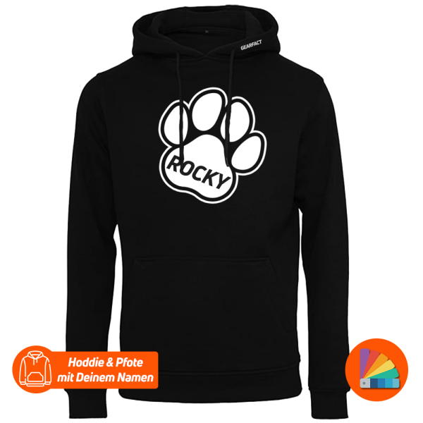 GEARFACT - Hoodie - Custom - Puppy-Pfote & Name - Print #103