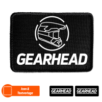 GEARFACT - Gear Patch - Custom - Icon + Textvorlage