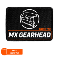 GEARFACT - Gear Patch - Custom - Icon + eigener Text