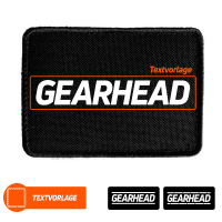GEARFACT - Gear Patch - Custom - Textvorlage