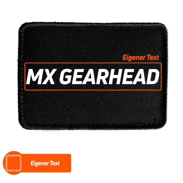 GEARFACT - Gear Patch - Custom - Eigener Text