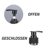 GEARFACT - Pumpflasche / Pumpspender  für Gleitgel -...